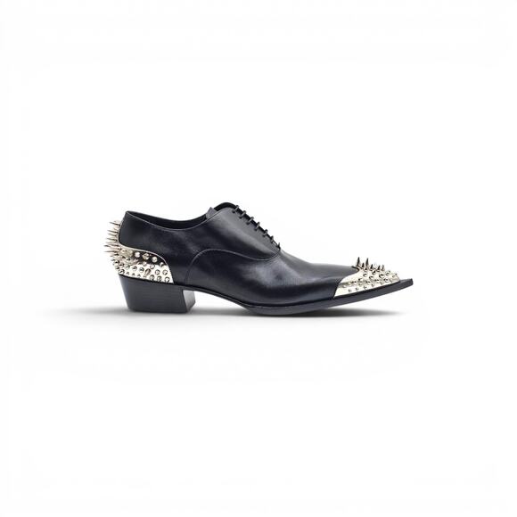 Christian Louboutin Cheliviss Meteor Leather Oxford Shoes EU 44.5 US 11.5 $2695 main image 14